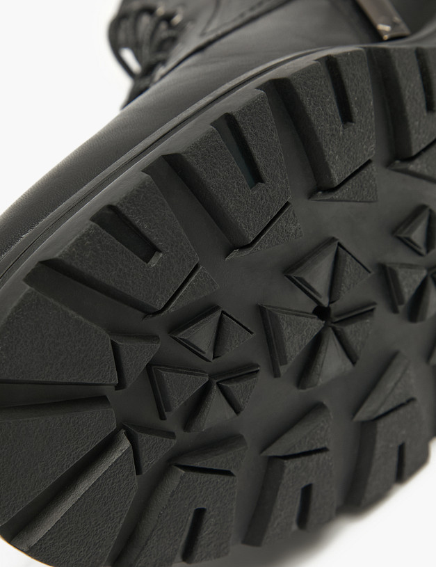 Черные мужские зимние ботинки MASCOTTE 58-529231-0102 | ракурс 7