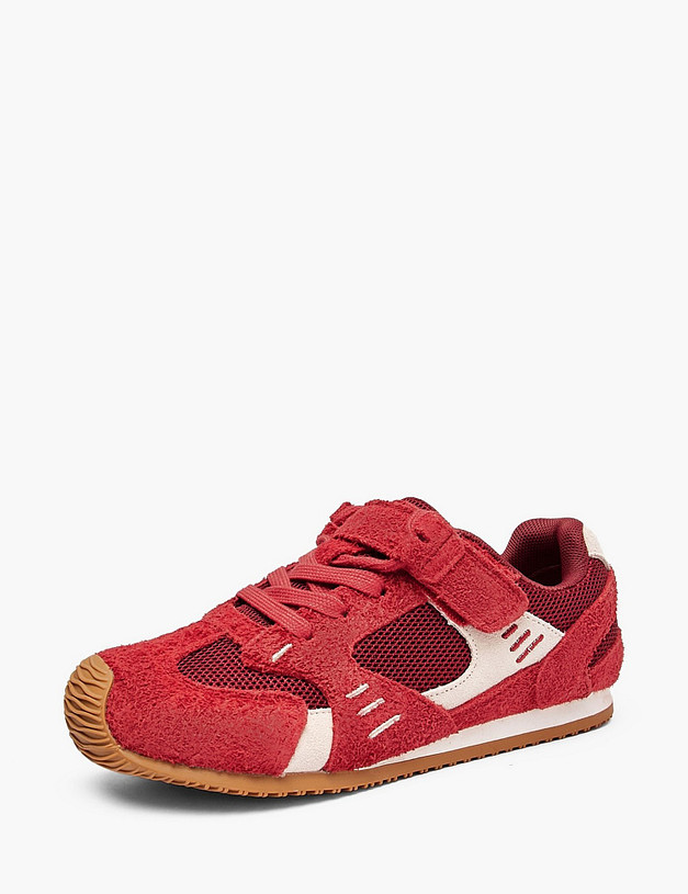 Красные детские кроссовки MASCOTTE 234-617621-0205 | ракурс 2