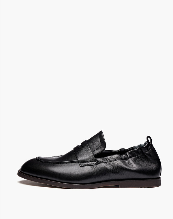 175-612311-0102 Полуботинки мужские нат.кожа/нат.кожа черн, Mascotte