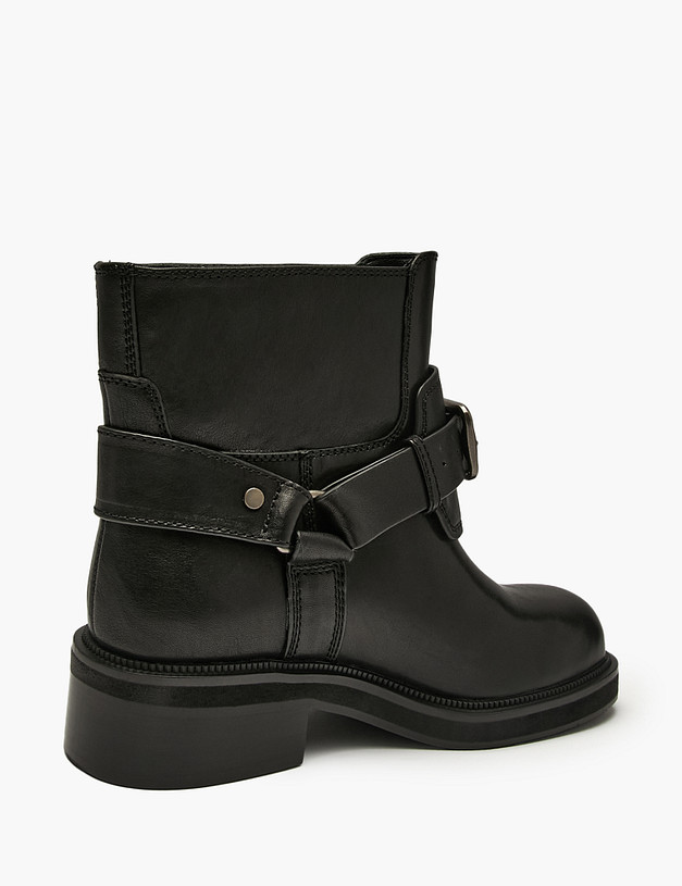 Черные женские ботинки MASCOTTE 175-5282321-0102 | ракурс 3