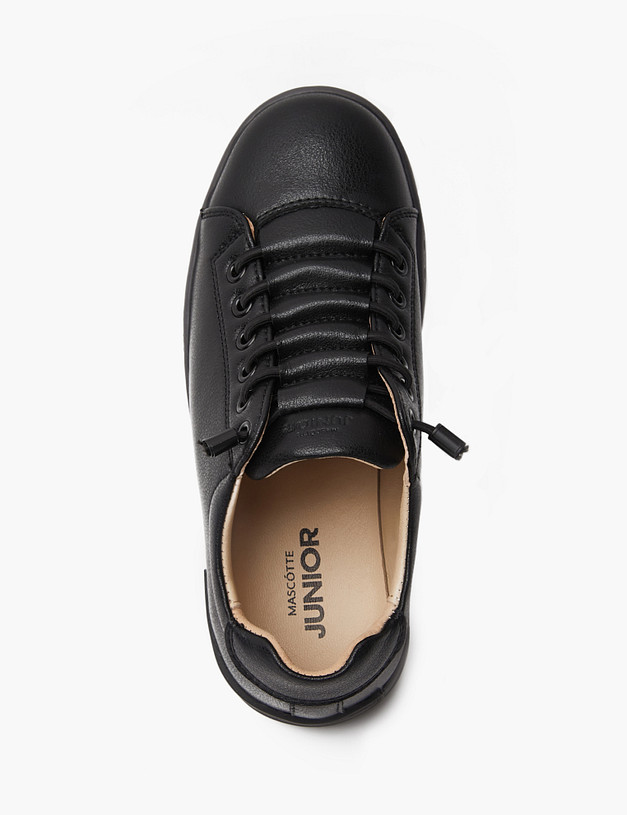 Черные кроссовки для мальчиков MASCOTTE 98-410812-0602 | ракурс 7