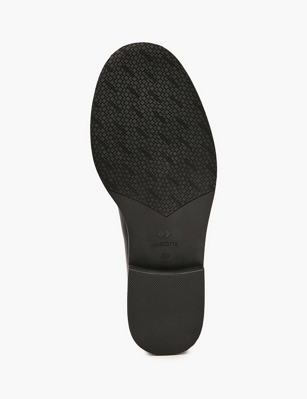 Черные женские лоферы MASCOTTE 58-514311-3501M2 | ракурс 5
