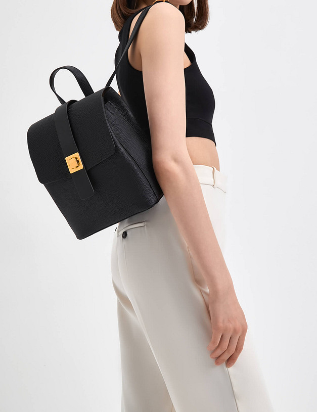 Черный женский рюкзак MASCOTTE 669-3106-102 | ракурс 1