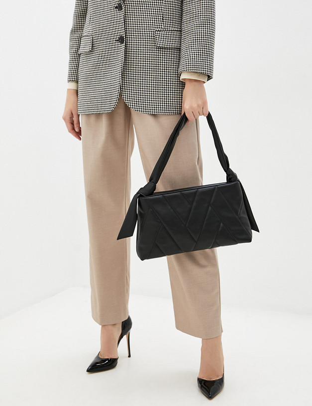 Черная женская сумка MASCOTTE 670-1218-602 | ракурс 1 Черная женская сумка MASCOTTE 670-1218-602 | ракурс 1