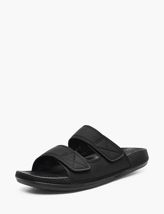 Черные мужские сабо MASCOTTE 151-610821-0202 | ракурс 2