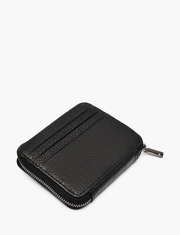 Черная мужская визитница MASCOTTE 622-6103-102 | ракурс 2