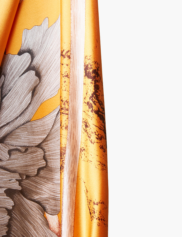 Желтый женский платок MASCOTTE 730-2101-2401 | ракурс 3