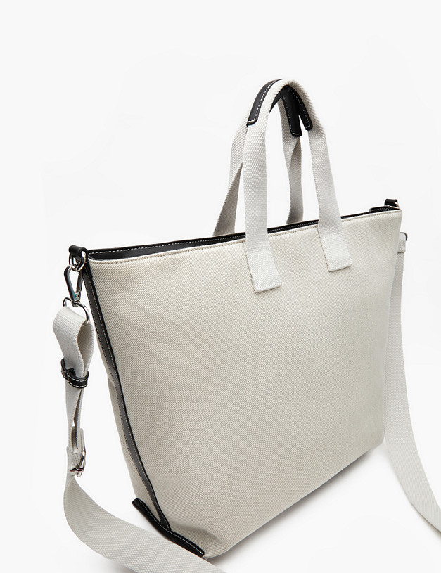 Бежевая женская сумка MASCOTTE 646-4110-208 | ракурс 3 Бежевая женская сумка MASCOTTE 646-4110-208 | ракурс 3