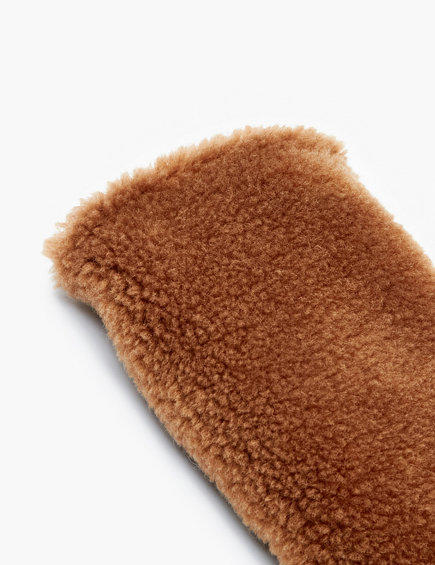 Коричневые женские варежки MASCOTTE 717-2216-509 | ракурс 4