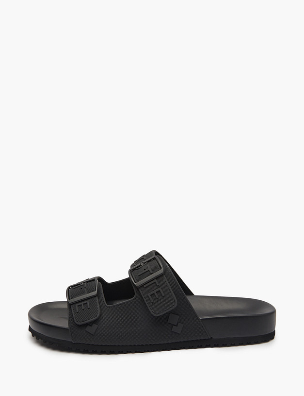 Черные мужские сабо MASCOTTE 128-514361-7102 | ракурс 1