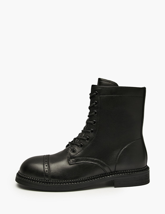 Черные женские ботинки MASCOTTE 58-526521-0102 | ракурс 1