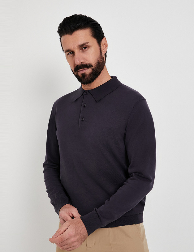 Графитовый мужской джемпер MASCOTTE 971-5106-2610 | ракурс 3