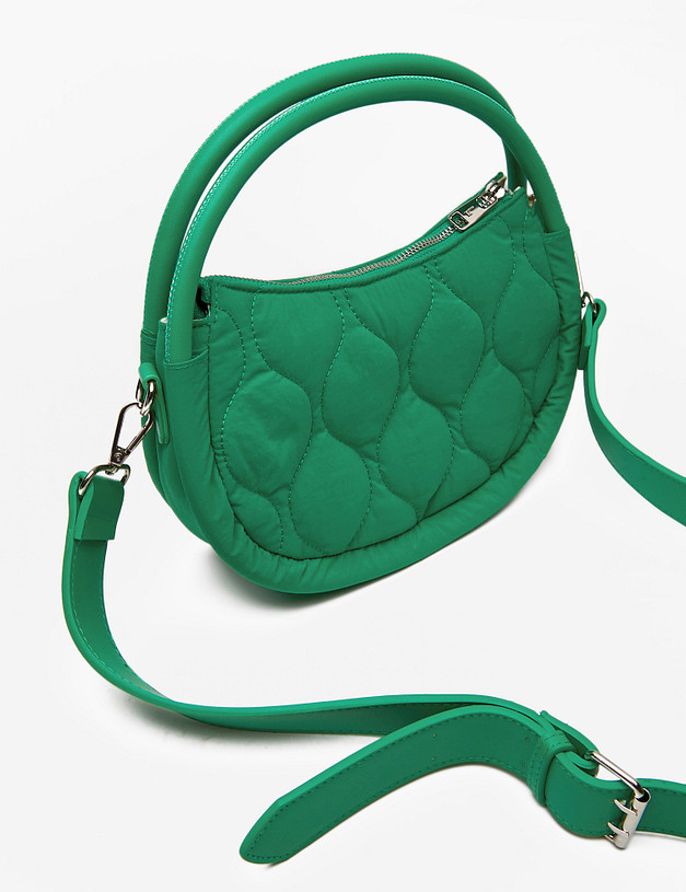 Зеленая женская сумка MASCOTTE 648-4112-204 | ракурс 3 Зеленая женская сумка MASCOTTE 648-4112-204 | ракурс 3