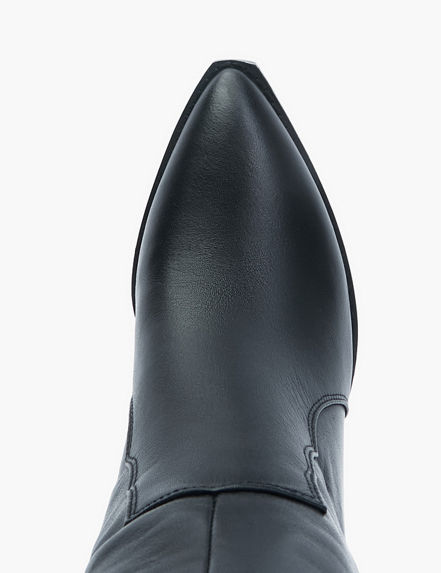 Черные женские сапоги-казаки MASCOTTE 126-222622-3100M | ракурс 5 Черные женские сапоги-казаки MASCOTTE 126-222622-3100M | ракурс 5