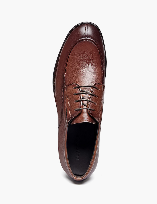 Коричневые мужские полуботинки MASCOTTE 15-611412-0109 | ракурс 4