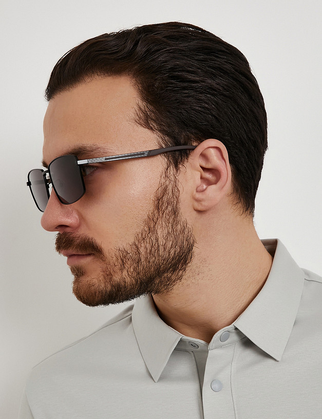 Коричневые мужские очки MASCOTTE 793-6144-7709 | ракурс 2