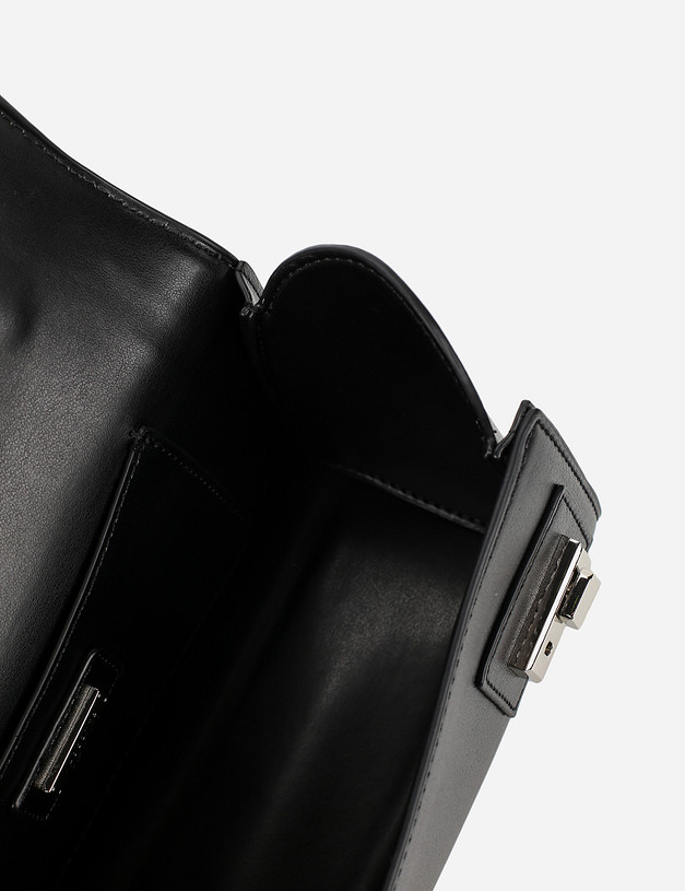 Черная женская сумка кросс-боди MASCOTTE 642-1119-602 | ракурс 4