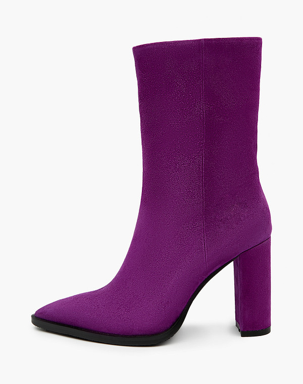 172-3202621-4632M Ботинки женские велюр/ворсин-нат.кожа фиол, Mascotte