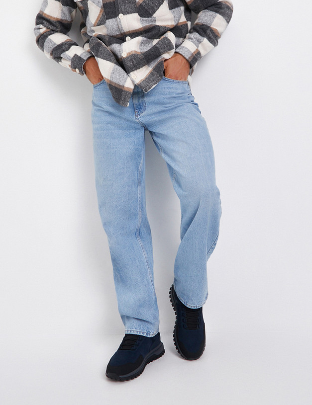 Синие мужские зимние хайкеры MASCOTTE 189-4210652-0203 | ракурс 1