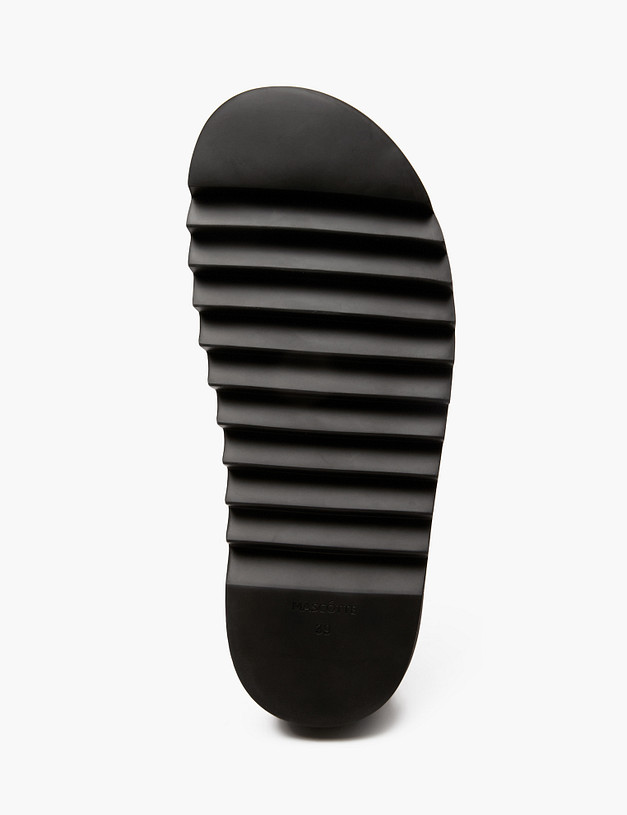 Серебристые женские сабо MASCOTTE 47-4127013-0116 | ракурс 6