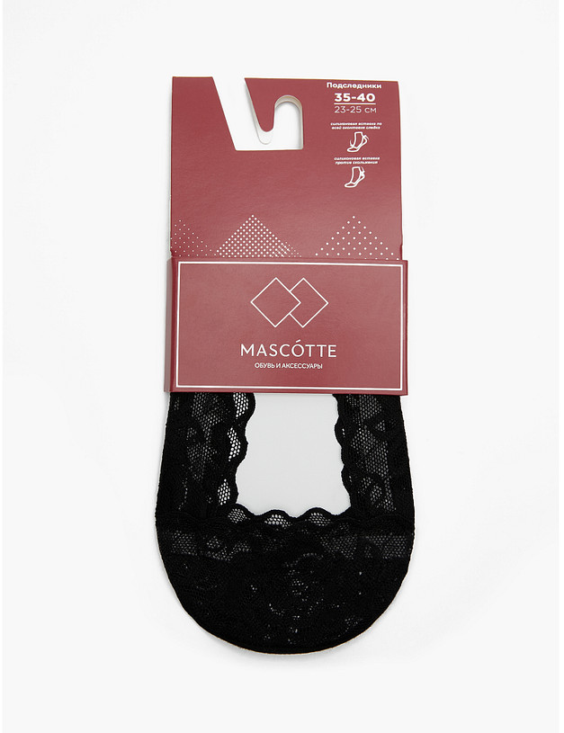 Черные женские подследники MASCOTTE 999-4113-7302 | ракурс 1