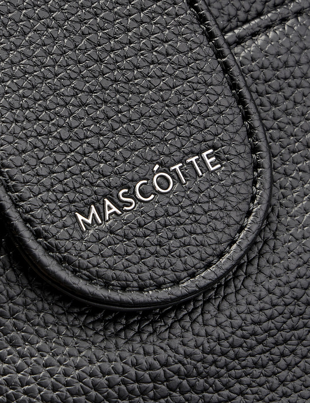 Черная женская сумка для мобильного MASCOTTE 646-6124-602 | ракурс 5