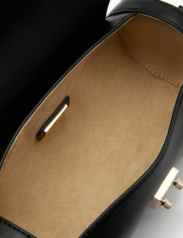 Черная женская сумка MASCOTTE 642-3102-602 | ракурс 6 Черная женская сумка MASCOTTE 642-3102-602 | ракурс 6