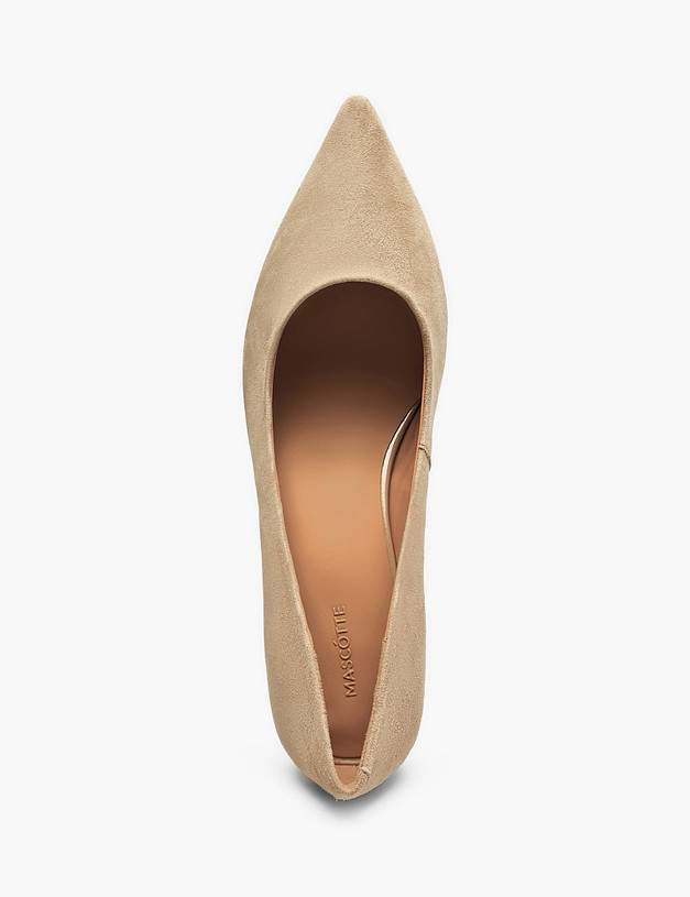Бежевые женские туфли MASCOTTE 126-6102311-4625M | ракурс 4