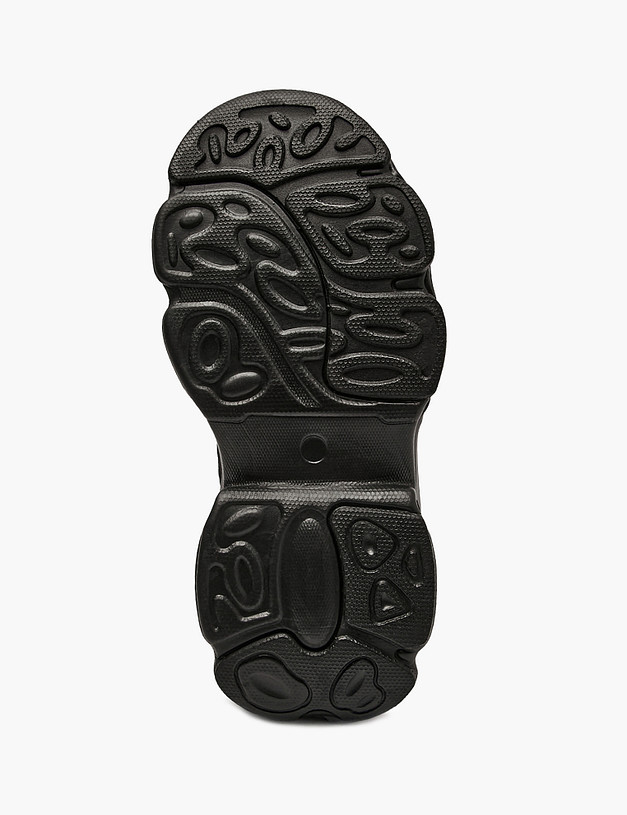 Черные детские кроссовки MASCOTTE 64-522822-0202 | ракурс 5