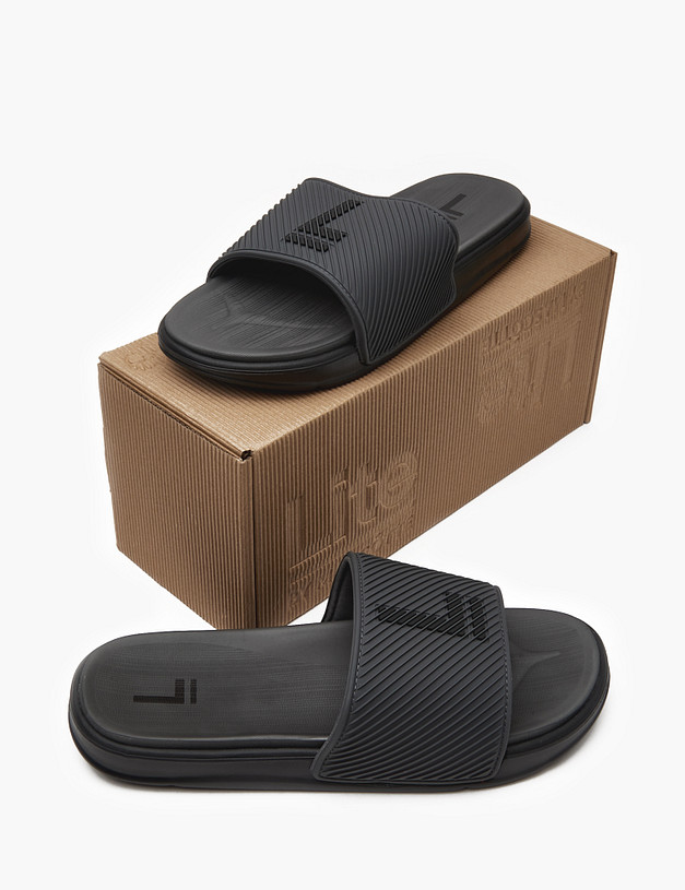 Серые мужские сабо MASCOTTE 194-410521-7710 | ракурс 6