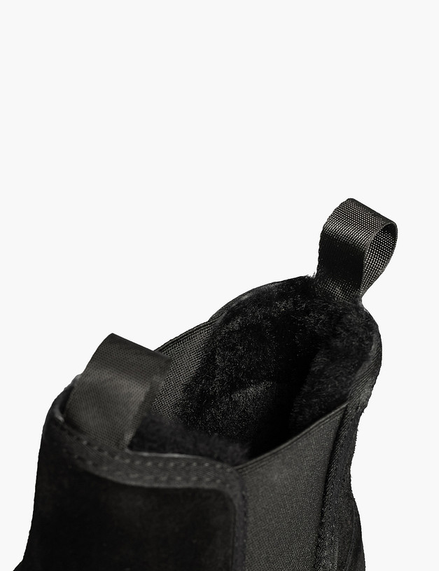 Черные мужские угги MASCOTTE 142-529333-0202 | ракурс 5