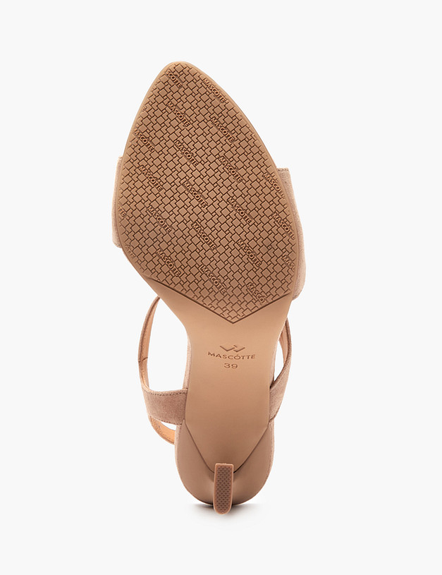 Бежевые женские босоножки MASCOTTE 175-4123014-3612M | ракурс 5