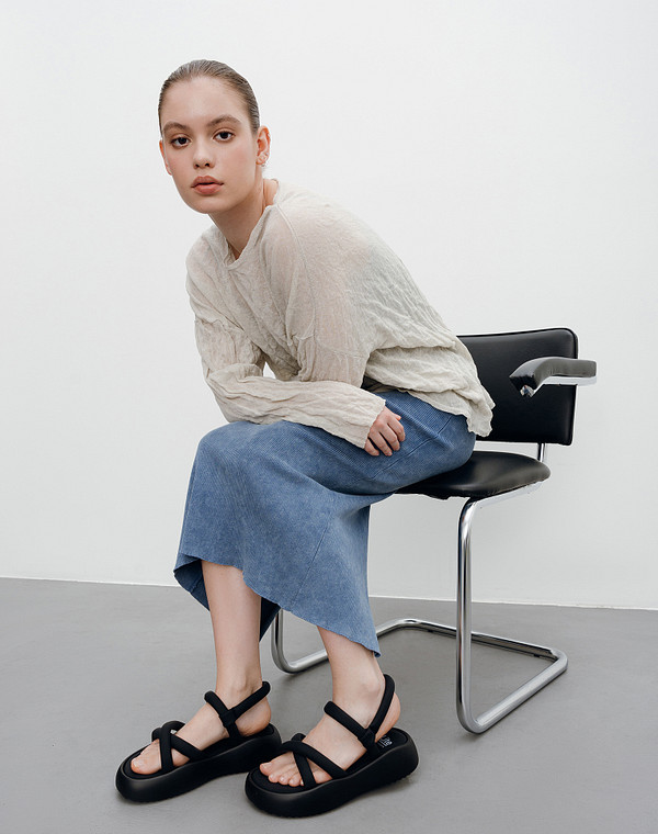 234-411661-0602 Туфли летние женские и.кожа/и.кожа черн, Mascotte Lite