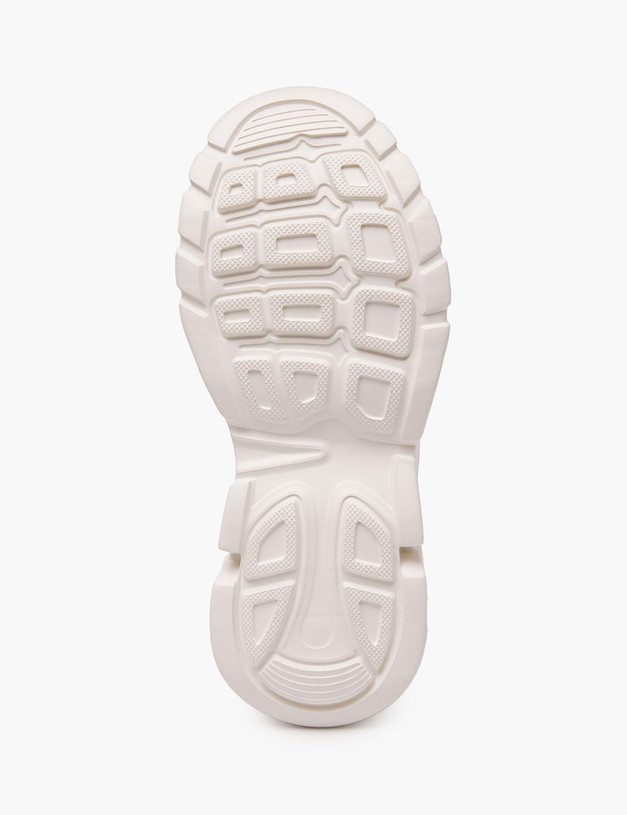 Белые массивные женские кроссовки MASCOTTE 151-310121-0601 | ракурс 5