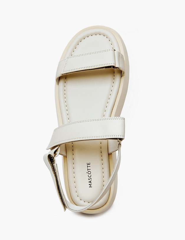 Молочные женские сандалии MASCOTTE 172-4126212-6536M | ракурс 4