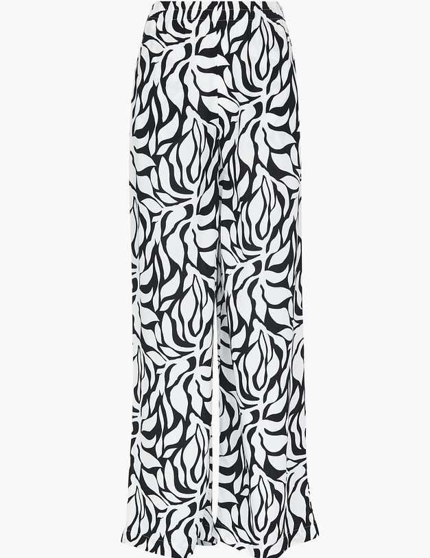 Женские брюки с принтом MASCOTTE 790-4105-2412 | ракурс 6