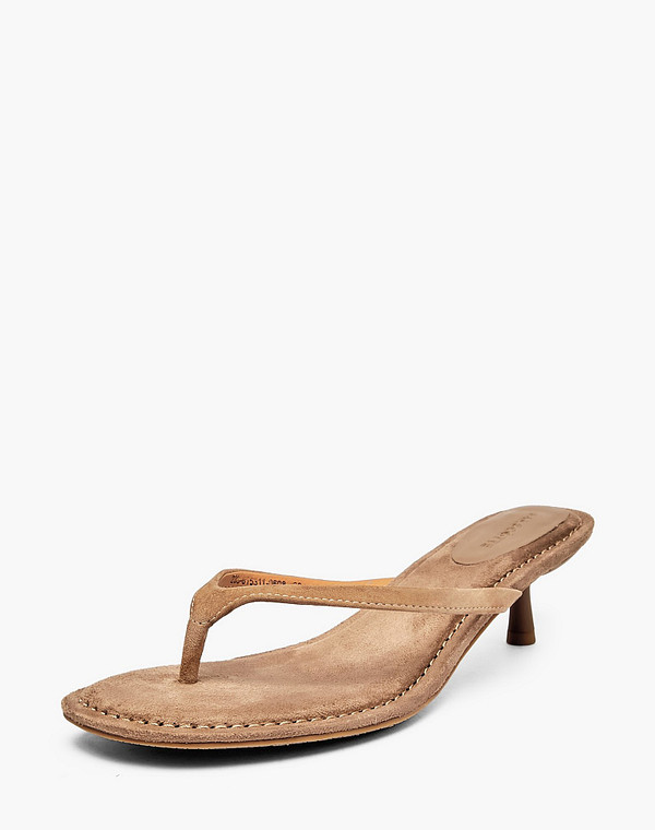 233-615311-0608 Туфли летние женские велюр/нат.кожа беж, Mascotte