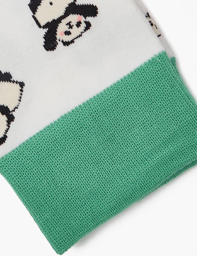 Носки с принтом "Панды" MASCOTTE 764-3224-2601 | ракурс 2