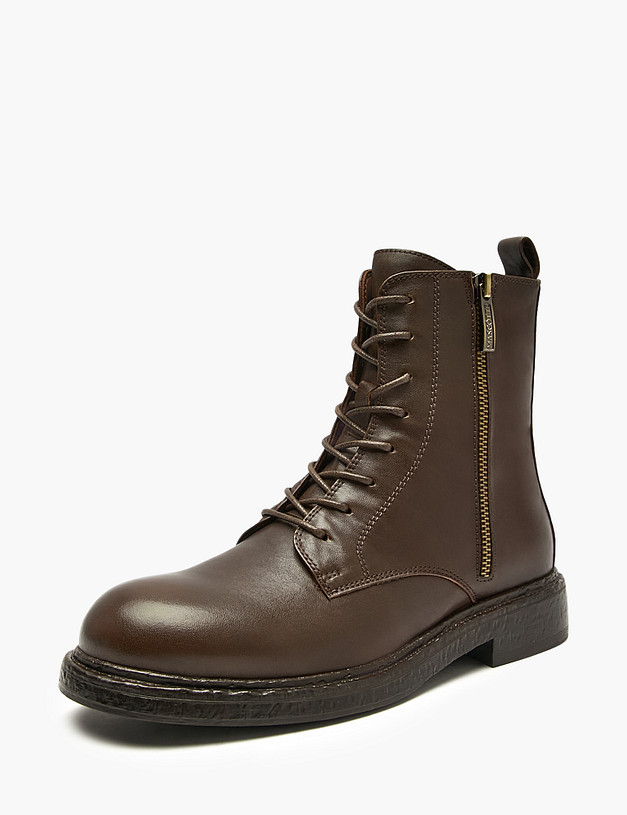 Коричневые женские ботинки MASCOTTE 58-522121-0109 | ракурс 2