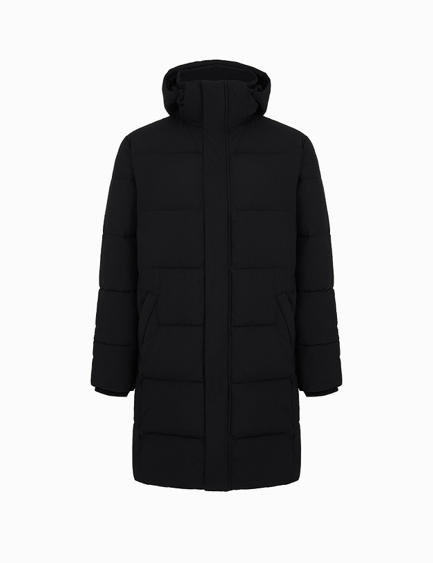 Черный мужской пуховик MASCOTTE 834-5209-2402 | ракурс 8