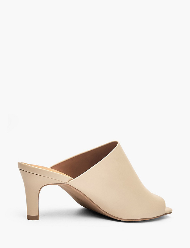 Бежевые женские сабо MASCOTTE 233-614411-0508 | ракурс 3