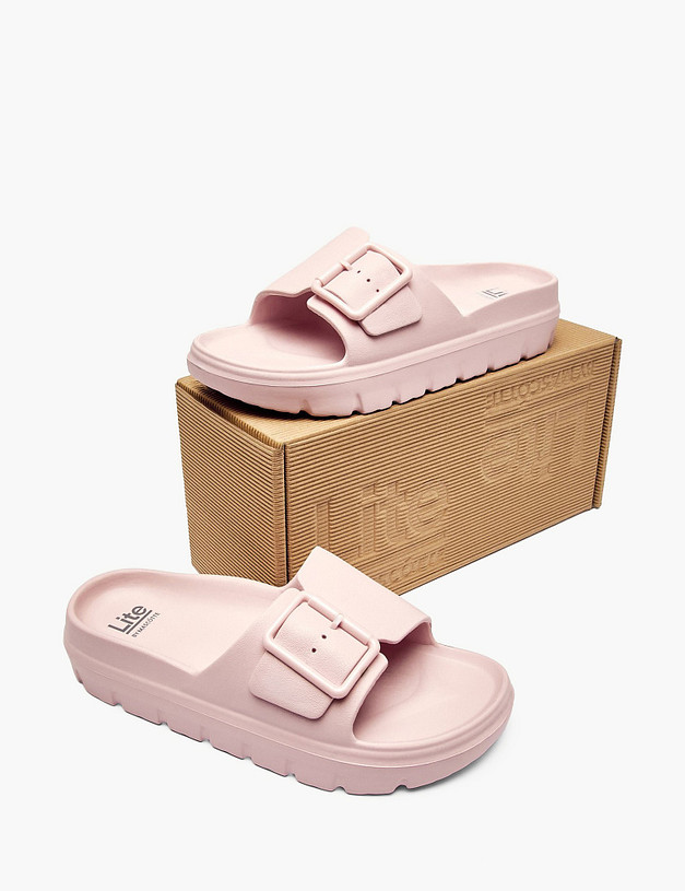 Розовые женские сабо MASCOTTE 151-610191-7206 | ракурс 6