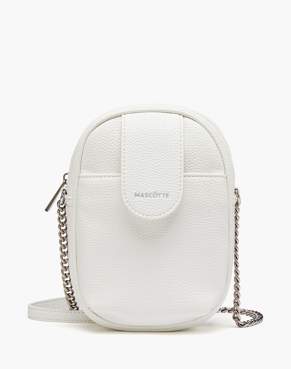 646-6124-601 Сумка женская и.кожа/текстиль бел, S, Mascotte