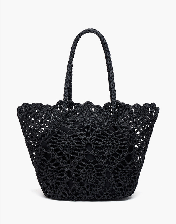 660-6130-202 Сумка женская текстиль/текстиль черн, L, Mascotte