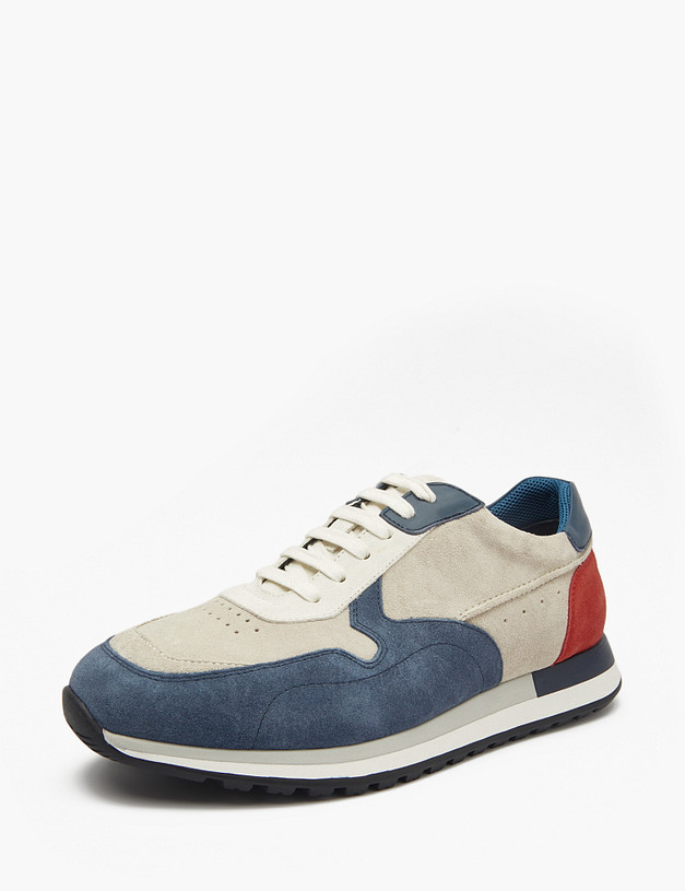 Мужские кроссовки с цветными вставками MASCOTTE 175-4192025-2254M | ракурс 2 Мужские кроссовки с цветными вставками MASCOTTE 175-4192025-2254M | ракурс 2