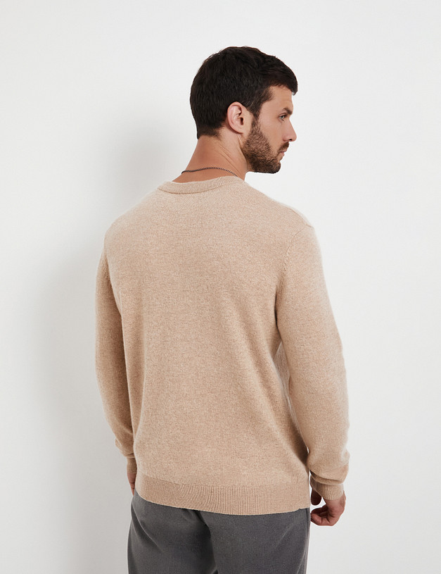 Бежевый мужской джемпер MASCOTTE 971-5204-508 | ракурс 6