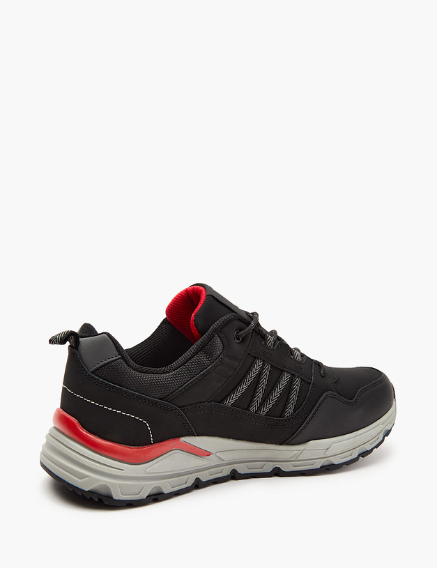 Черные мужские кроссовки MASCOTTE 189-322221-0602 | ракурс 3