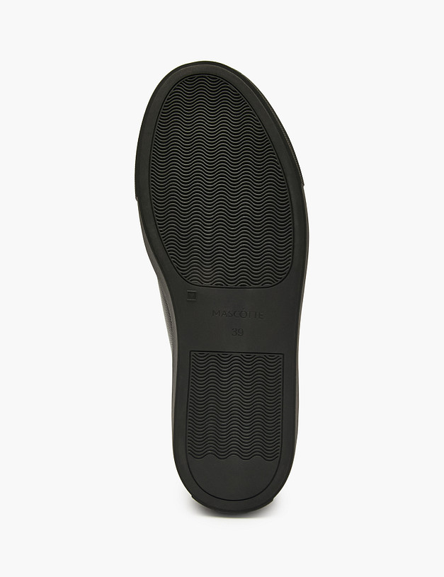 Черные женские кеды на меху MASCOTTE 22-41204315-3180M | ракурс 5