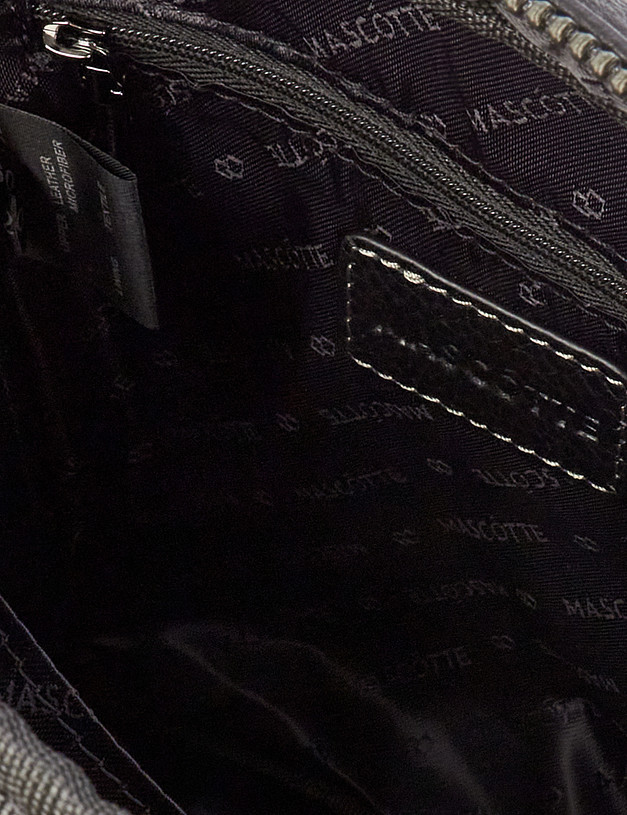 Черная мужская сумка MASCOTTE 604-1204-102 | ракурс 3 Черная мужская сумка MASCOTTE 604-1204-102 | ракурс 3