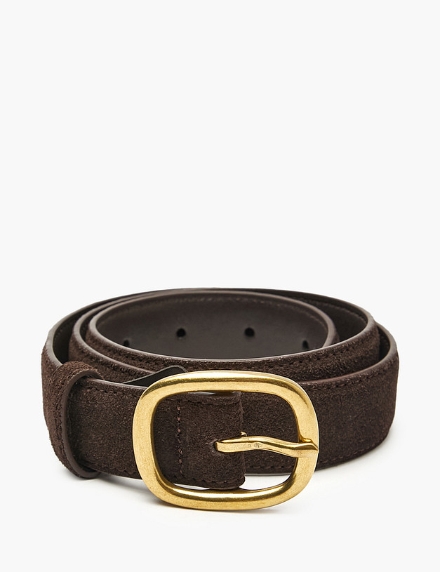 Коричневый женский ремень MASCOTTE 703-5210-0209 | ракурс 2